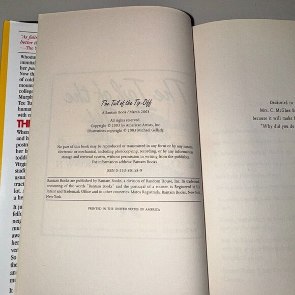 Lot 5 Mrs. Murphy Mystery by Rita Mae Brown & Sneaky Pie Brown Hardcover Novel - Picture 9 of 16